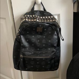 MCM Backpack Black Mens Like New